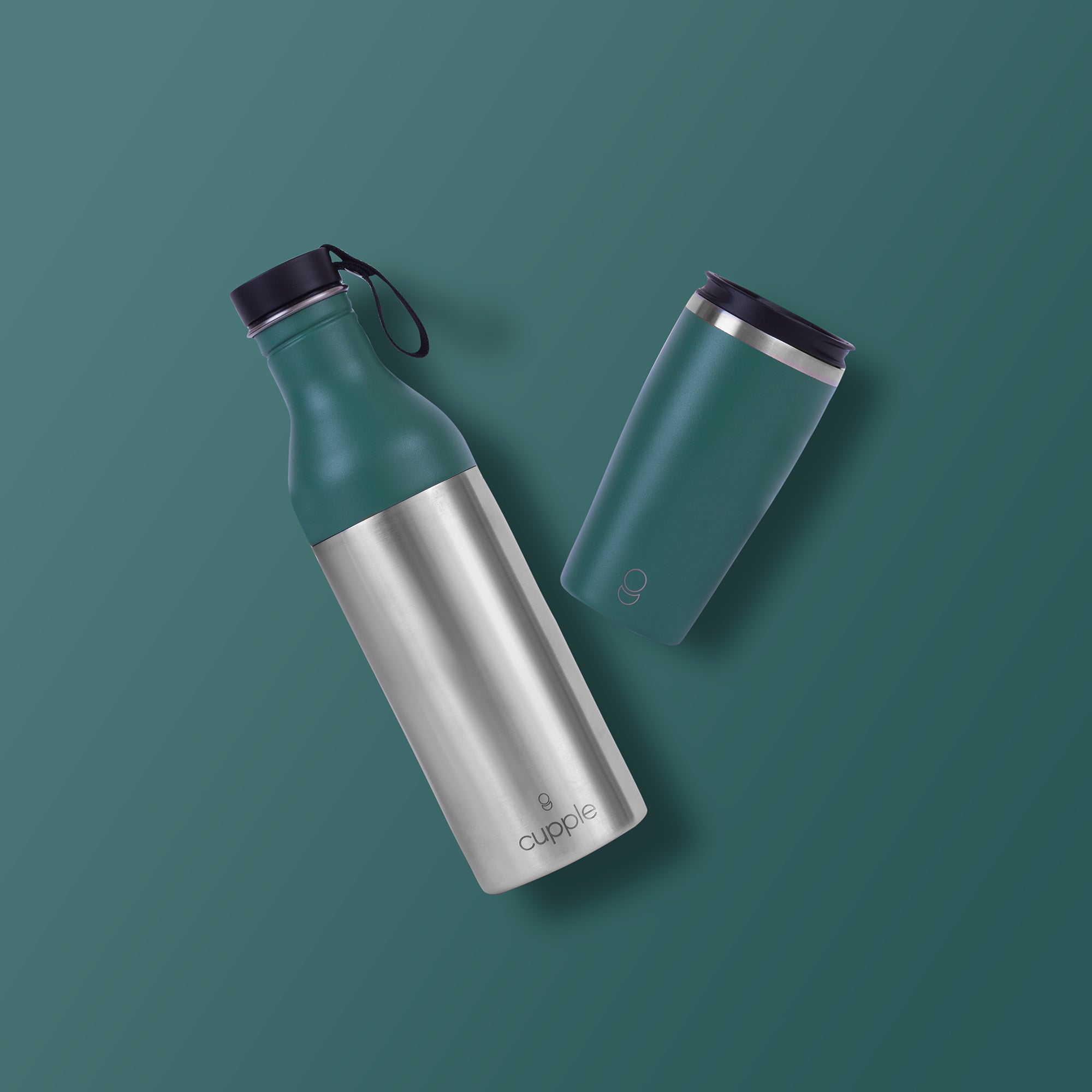 Bottlecup  Your 2in1 Reusable Water Bottle AND Coffee Cup